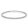 Petite Prong Set Tennis Bracelet