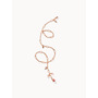 18k Rose Gold Diamond Tourmaline and Moonstone Mikado Necklace