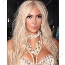 Kim Kardashian Silk Top Full Lace Wig