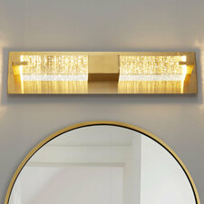 Tomario Dimmable Crystal Bath Bar