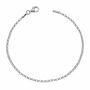 Sterling Silver 2mm Belcher Link Bracelet