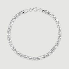 Sterling Silver 5mm Belcher Bracelet