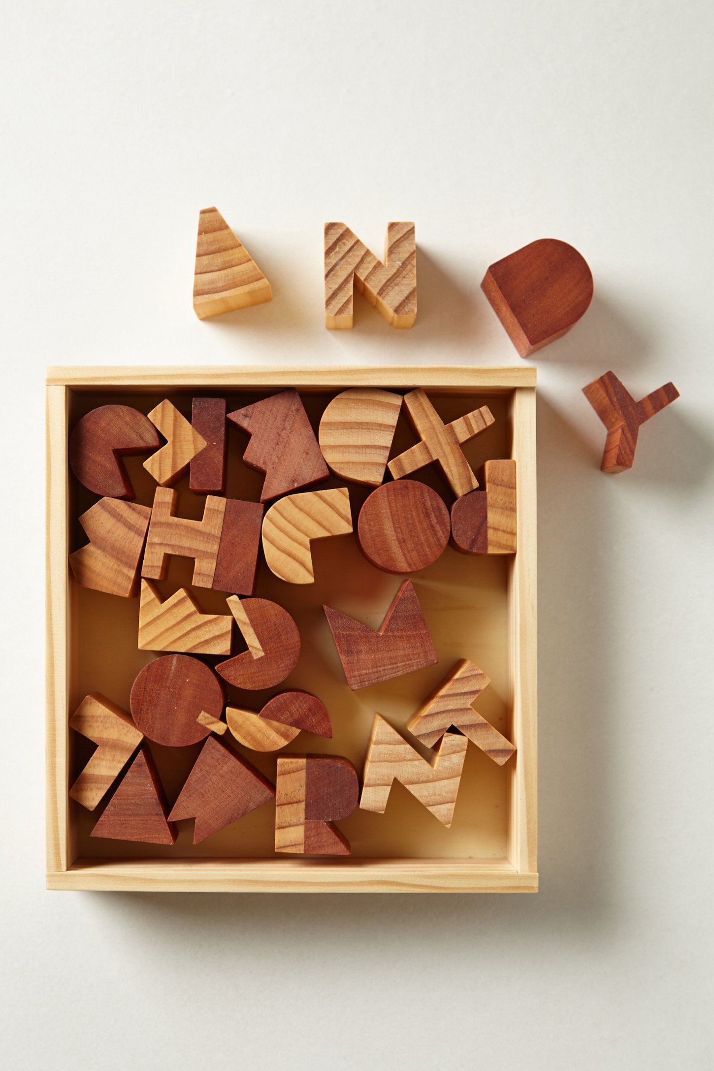 Alphabet Wood Block Set