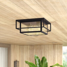 Stumbaugh Espresso Bronze 2 - Bulb Outdoor Flush Mount