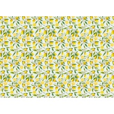 Kitchen Lemon Design Wallpaper Mural