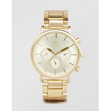 Bracelet Watch in Brushed Gold