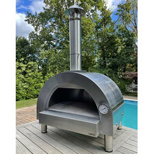 ilFornino Largo Stainless Steel Wood-Burning Countertop Pizza Oven