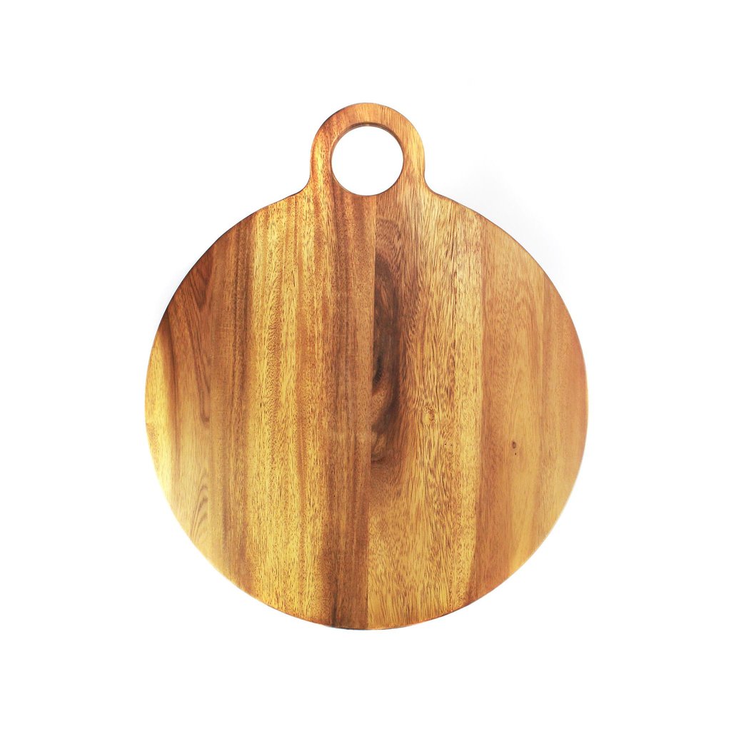 Acacia Round Serving Board