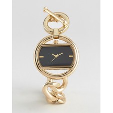 Sleek Curb Chain Watch