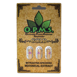 OPMS Gold Kratom Capsules