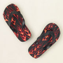 flame flip flops
