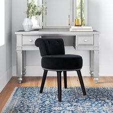 Madeline Solid Wood Accent Stool