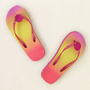 shine ombre flip flops