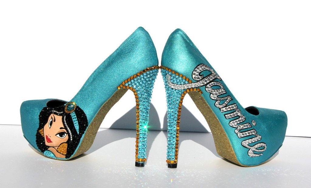 Princess Jasmine Hand Paint...