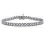 Round Diamond Tennis Bracelets