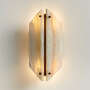 View Vivien Onyx Cream Stone Wall Sconce Light - image 1 of 6