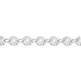 Starburst Disc Chain 4.2mm - Sterling Silver