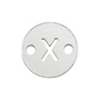 6mm Disc Initial/Letter X C...