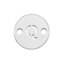 6mm Disc Initial/Letter Q C...