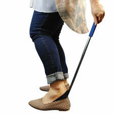 Get Your Shoe On Metal Shoehorn 24 Long - All Care Store