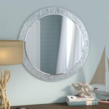 Ahavah Round Frameless Mirror