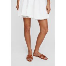 Tan Faux Leather Sandal 