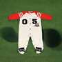 Baby Boy One-Piece Baseball MVP Cotton Footed Jumpsuit