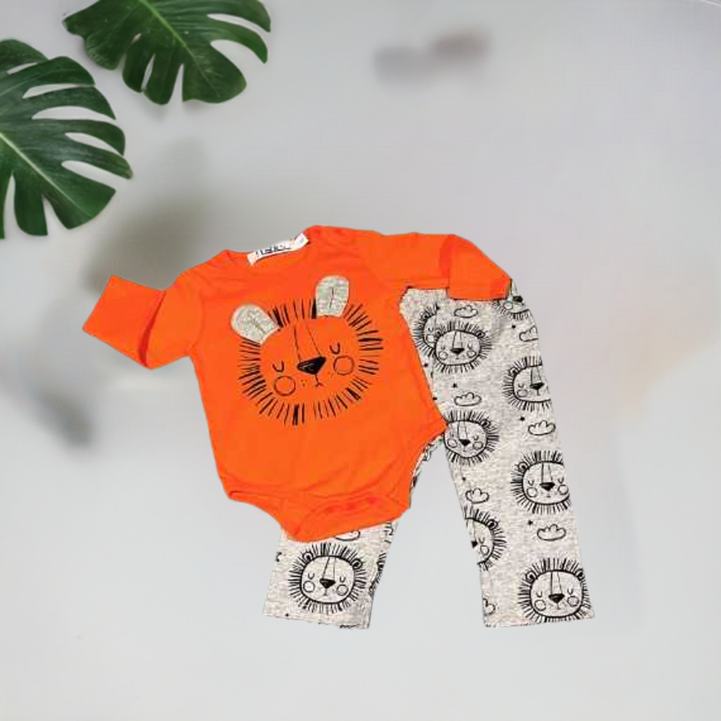 Unisex Lion Rawr Baby Cloth...