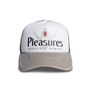 PLEASURES Pfunk Trucker Cap, Main, color, Silver