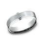 The Duke Round Men’s Wedding Band