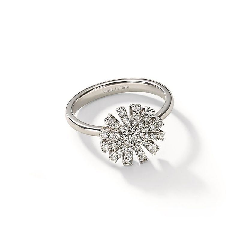 18K White Gold Margherita Ring