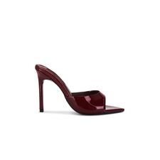 Tony Bianco Malibu Heel in Bordeaux Patent | REVOLVE