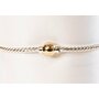 The Classic Twist. 14K Gold Single Ball Twist Bracelet