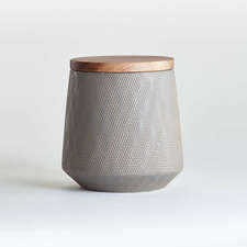 View Ethan Small Grey Canister - image 1 of 4