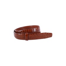 Trafalgar Gator Embossed 30mm Compression Belt Strap, Main, color, Chestnut