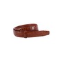 Trafalgar Gator Embossed 30mm Compression Belt Strap, Main, color, Chestnut