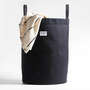 View Steele ® Tall Black Canvas Storage and Laundry Basket - image 1 of 4