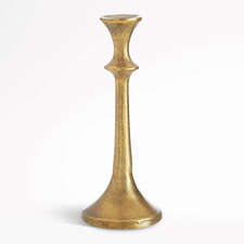 View Emmett Antique Brass Taper Candle Holder 9.25" - image 1 of 20