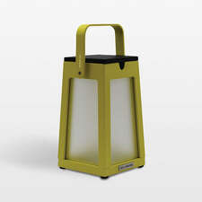 View Tinka Lime Aluminum Portable Solar LED Outdoor Lantern 10.5" - image 1 of 2