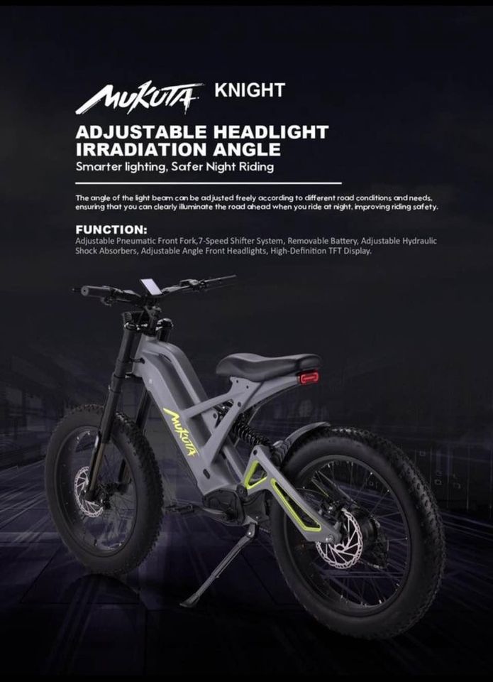 Mukuta Knight Electric Bike