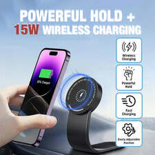 Wireless Adjustable Magnetic Charging Car Mount