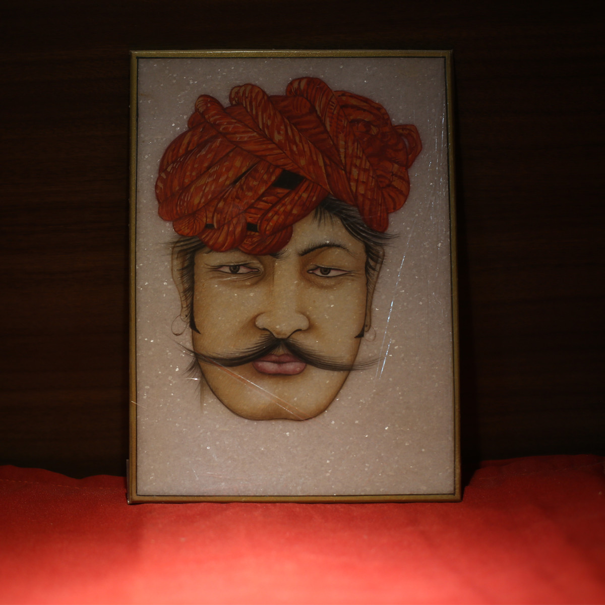 Badmeri Turban on Moustache...