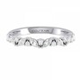 14k White Gold Diamond Stac...