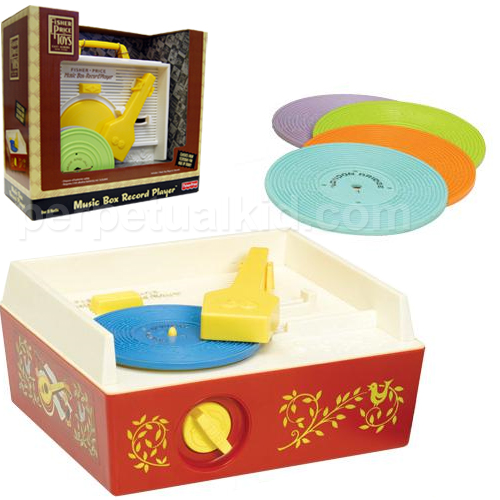 FISHER PRICE RECORD PLAYER