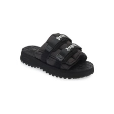 Palm Angels x Suicoke Moto Slide Sandal, Main, color, Black No Color