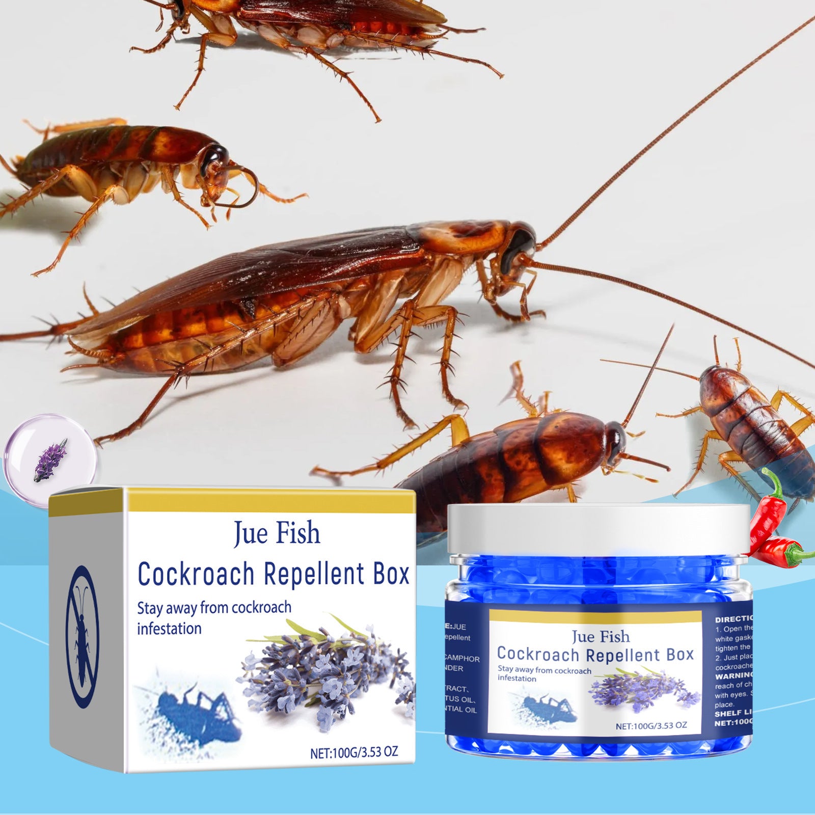 Cockroach Repellent Box Dec...
