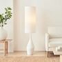 Asymmetry Ceramic Floor Lamp (60")