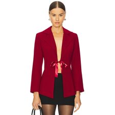 Tyler McGillivary Lyla Jacket in Burgundy | REVOLVE