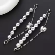 UV Bear Love Heart Mobile Phone Case Pendant Decoration Chain DIY Shoes Bag Craft Supplies Accessory