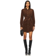 Veronica Beard Ryan Dress in Dark Cocoa | REVOLVE